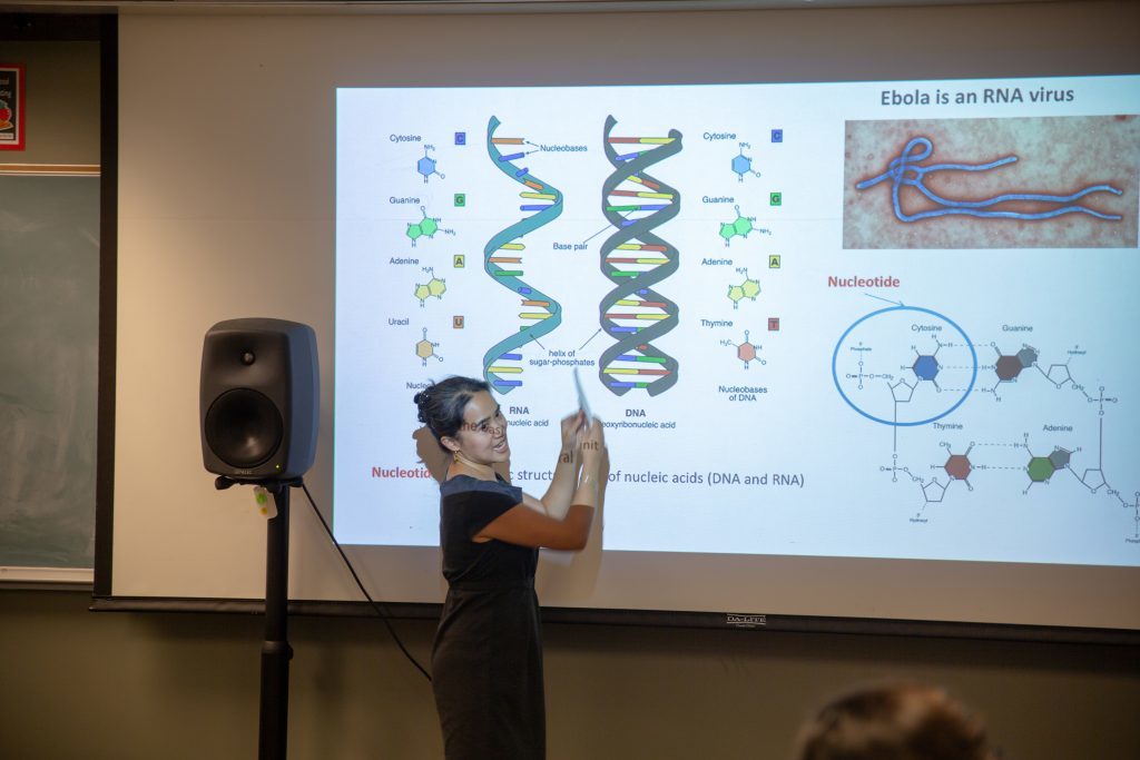 Science lecture in SFS course