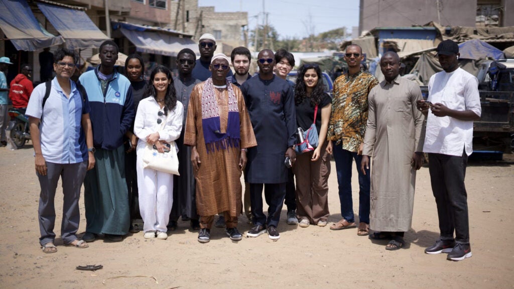 Students in Senegal
