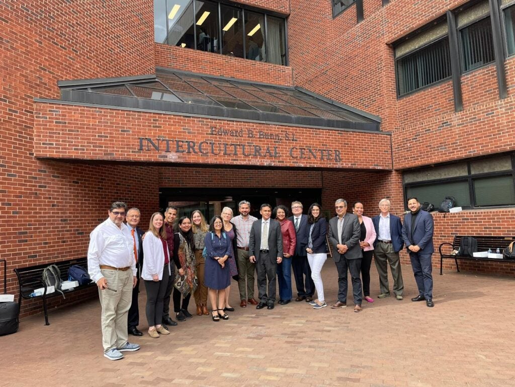 Professor Jorge with Latin America Studies