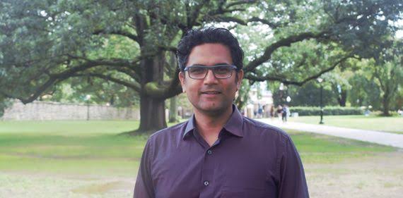 Raj headshot in trees